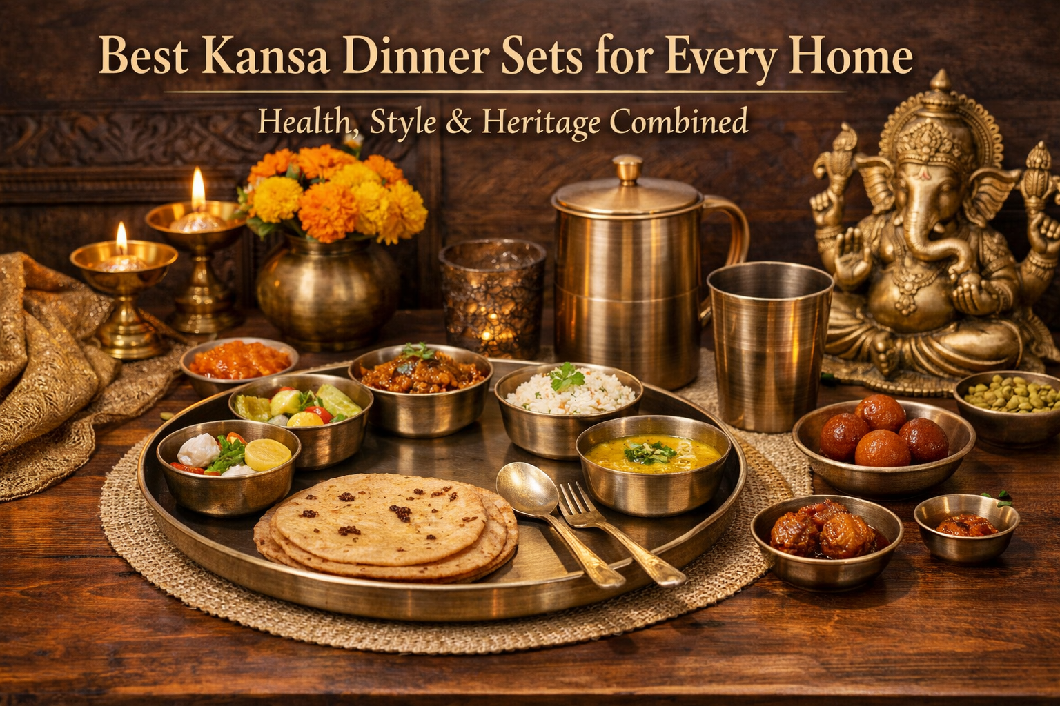 Best Kansa Dinner Sets for Every Home – Health, Style & Heritage Combined